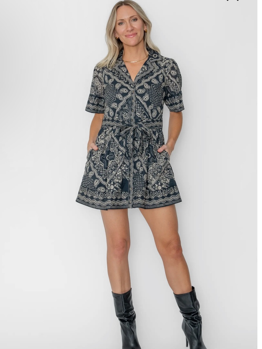 NWT West Of Georgia Mini Dress